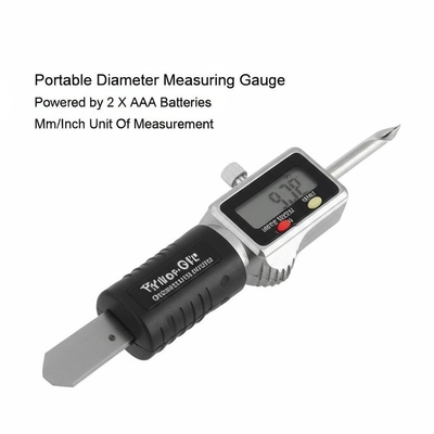 Portable Diameter Measuring Gauge Powered by 2 X AAA Batteries Mm/Inch Unit Of Measurement