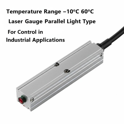 Temperature Range -10°C 60°C Laser Gauge Parallel Light Type for Control in Industrial Applications