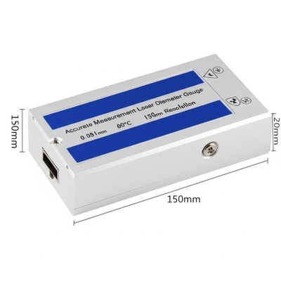 Accurate Measurement Laser Diameter Gauge 0.001mm Resolution -10°C 60°C 150mm X 70mm X 30mm